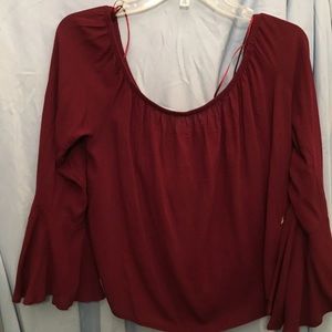 Off the shoulder Top